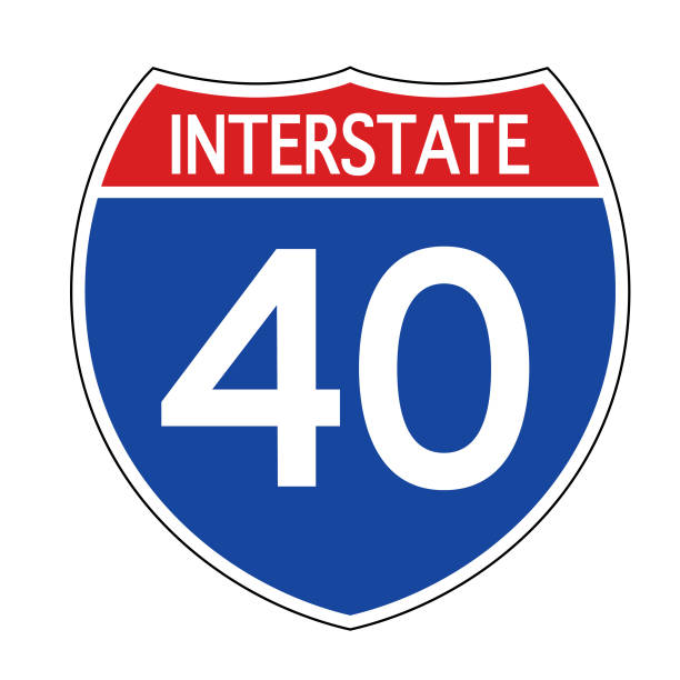 Interstate 40, East to West